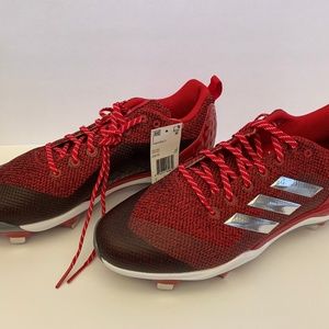Adidas Poweralley 5 Metal Baseball Cleats New